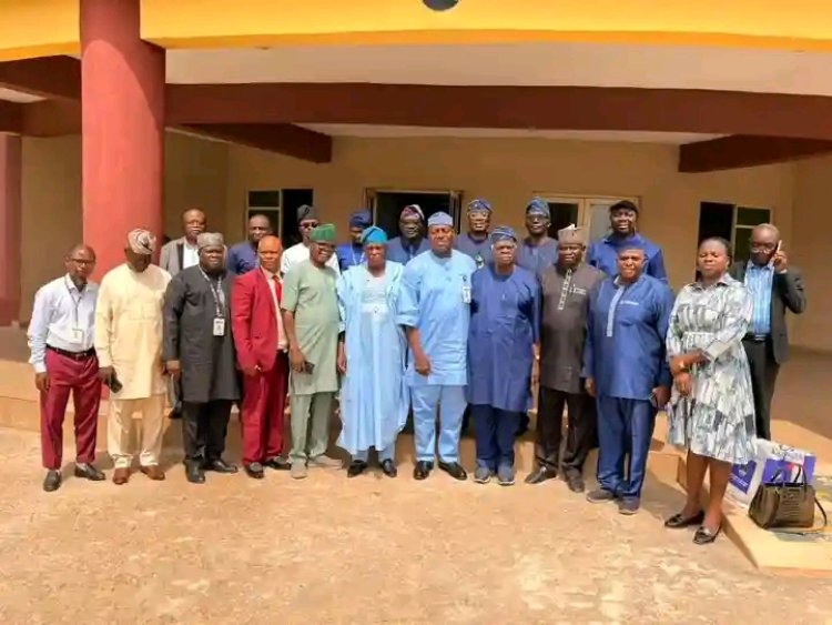 UNILESA Management Receives New Teaching Hospital Ag. CMD; Commends Governor Adeleke’s Healthcare Transformation