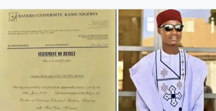 Tragedy as Prominent Student Leader and First-Class Graduate, Mubarak Aminu Mams, Dies in Motor Accident