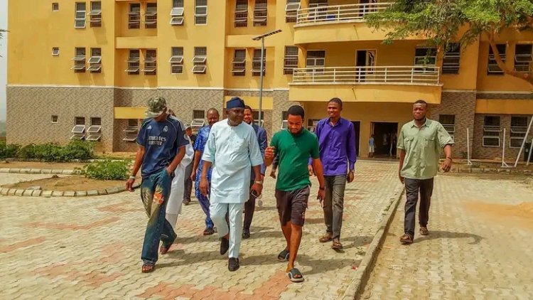 FUL Vice-Chancellor Inspects Student Hostels, Promises Enhanced Living Standards
