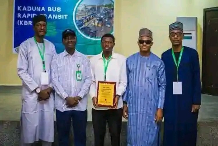 KASU Student Emerges Winner of Kaduna BRT Naming Competition with "Kaduna Connect"