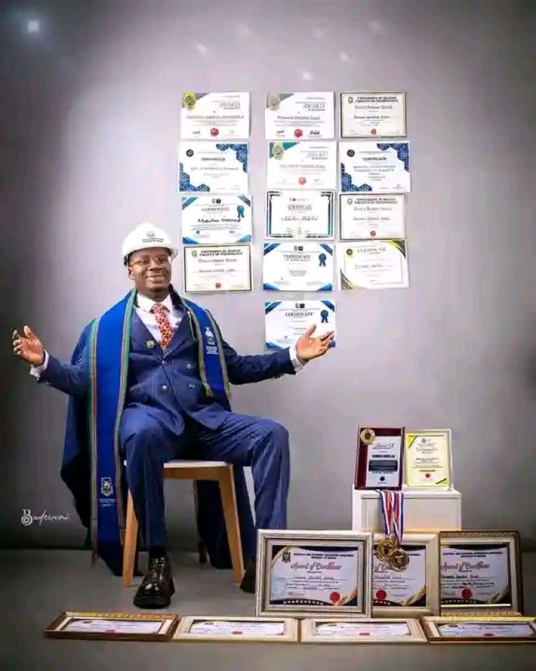 Hammed Abdullah Ishola Emerges as UI Faculty of Technology Best Graduating Student