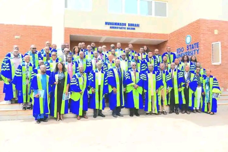 Edo State University, Iyamho Inducts 1,152 Students at 11th Matriculation Ceremony
