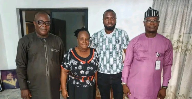 University of Education and Entrepreneurship, Akamkpa Pays Condolence Visit to Late Dr. Onun David Oyube Attoe’s Family