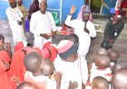 UNIMAID Vice-Chancellor Supports 63 Vulnerable Pupils with New School Uniforms
