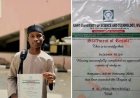 Meet Suleiman Aliyu, Microbiology Prodigy from ADUSTECH Wudil