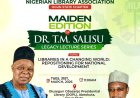 NLA Ogun State to Host Maiden Dr. T. M. Salisu Legacy Lecture Series