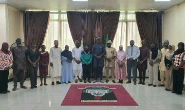 LASU Pledges Stronger Support for Student-Led Initiatives as Hult Prize, JCI Teams Visit Vice-Chancellor