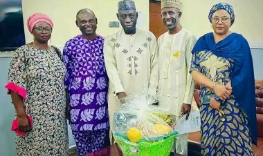 Christian Forum Presents Ramadan Goodwill Package to FUE Zaria Vice-Chancellor