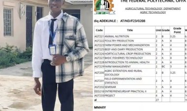 From the Classroom to the Farm: How Adekunle Sodiq is Rebranding Agriculture at Federal Polytechnic Offa