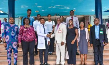 UCH Ibadan Management Pledges Support to Nigeria Red Cross Society During Executive Courtesy Visit