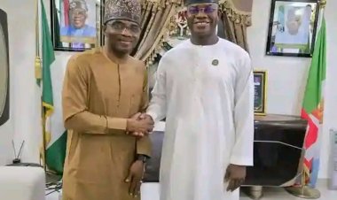 Kogi Poly Rector Consults Former Governor Yahaya Bello on Strategic Institutional Development