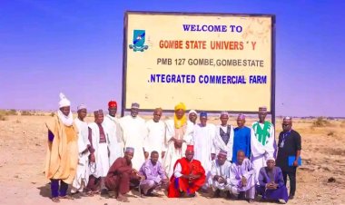 Gombe State University Management Strengthens Community Ties During Visit to Nono District Farm Site