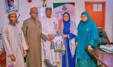 Professor Amina Bayero Receives KHAIRUN VC in Courtesy Visit at NWUK