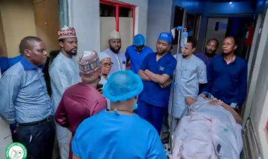 FUTH Lafia Amenity Clinic Successfully Performs First Major Surgery on Linear Rail System Application on a three-Decade Patient