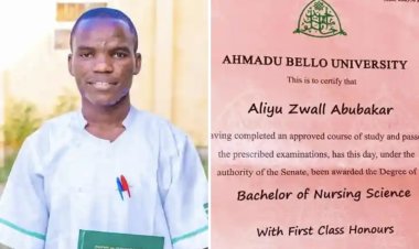 From Hafiz to First-Class Nurse: The Extraordinary Academic Journey of Aliyu Zwall Abubakar