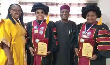 ADUN Professor Honoured with Fellowship of African Institute of Public Health Professionals