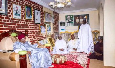 KIU Management Visits Shehu of Borno: Reaffirms Commitment to Rebuilding State Through Education