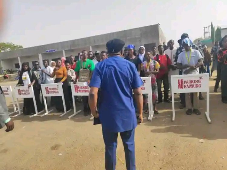 VC Professor Hakeem Babatunde Fawehinmi Inspects Ongoing Examinations at Yakubu Gowon University