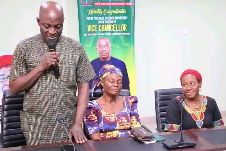 MOAU Science and Technical College Pays Solidarity Visit to Vice-Chancellor, Seeks Key Interventions