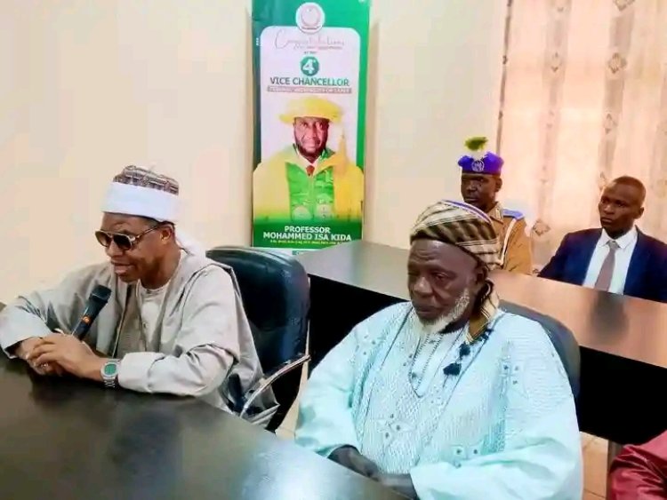 FULafia Vice-Chancellor Receives National JIBWIS Delegation in Strategic Visit