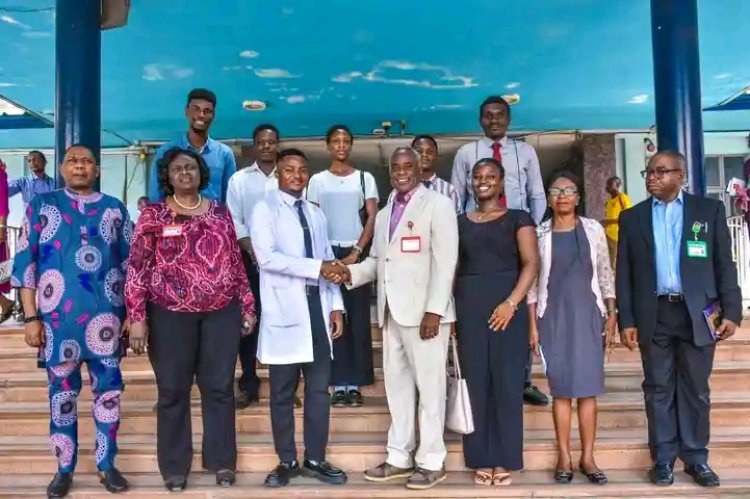UCH Ibadan Management Pledges Support to Nigeria Red Cross Society During Executive Courtesy Visit