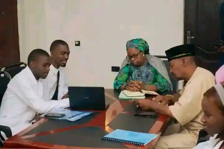 KASU Management Receives Newly Elected KASUMSA Officials, Commends Humanitarian Efforts