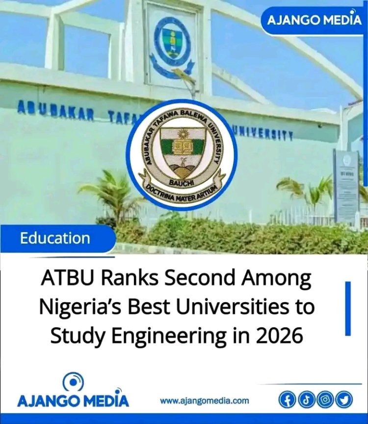 ATBU Ranked Second in Nigeria for Engineering in 2026 Scimago Report