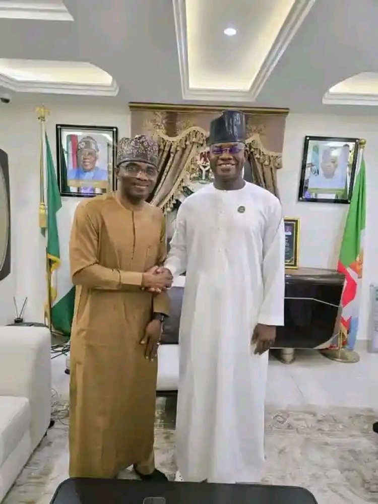 Kogi Poly Rector Consults Former Governor Yahaya Bello on Strategic Institutional Development