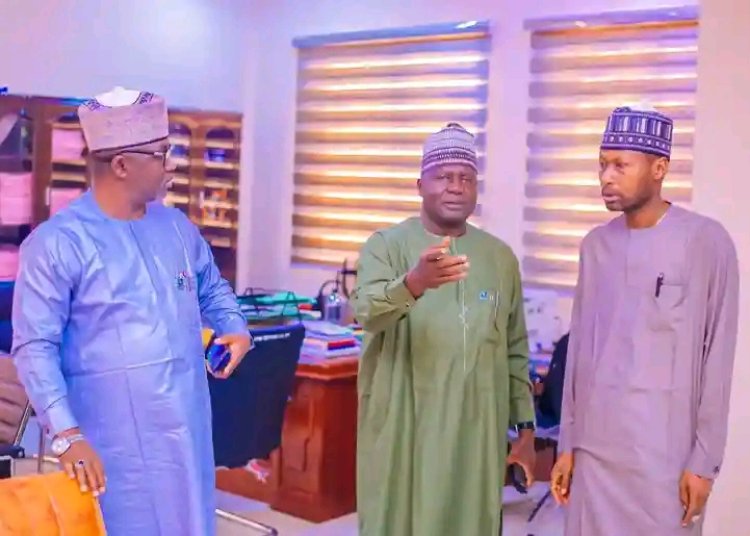 Gombe State University VC Inspects Abdullahi Mahdi Library to Enhance Academic Support