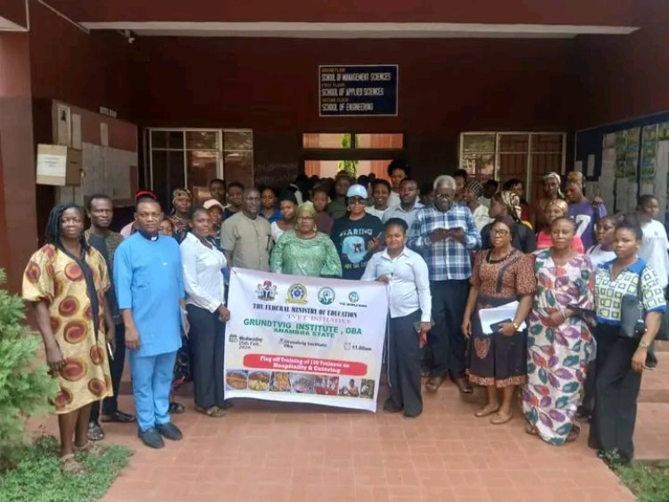 Federal Ministry of Education Launches IDEAS/TVET Project at Grundtvig Polytechnic, Oba