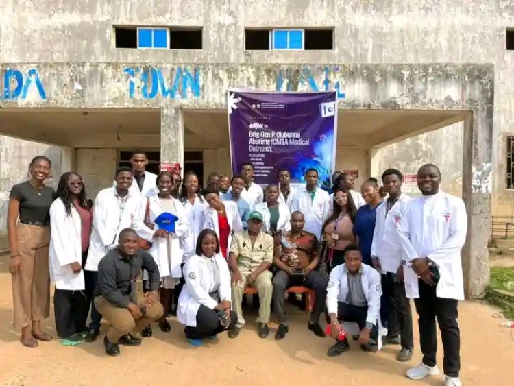 IUMSA Hosts Successful Medical Outreach in Okada; Honours Brig. Gen. Aburime