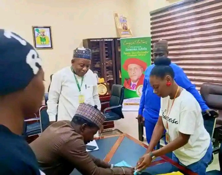 Rector Reaffirms Unending Commitment to Ayede Poly’s Growth