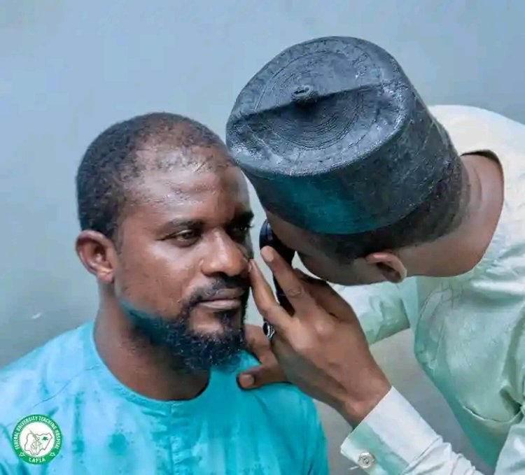 FUTH Lafia Offers Free Public Glaucoma Screening; Early Detection Saves Patient’s Sight