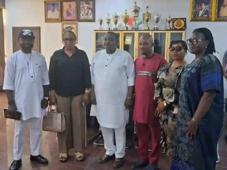 ABSU Alumni Association, UNIZIK Chapter Pays Courtesy Visit to Vice-Chancellor