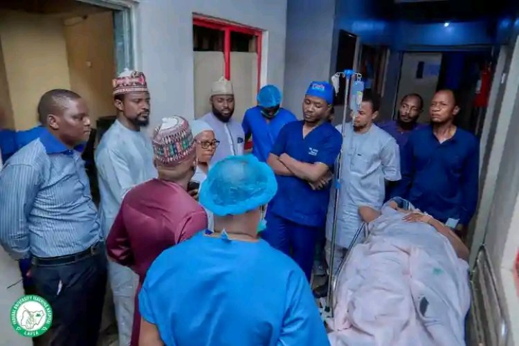 FUTH Lafia Amenity Clinic Successfully Performs First Major Surgery on Linear Rail System Application on a three-Decade Patient