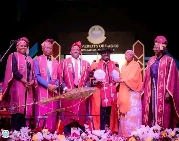 Engr. Egbunu Haruna Abubakar Emerges Overall Best Doctoral Researcher at UNILAG