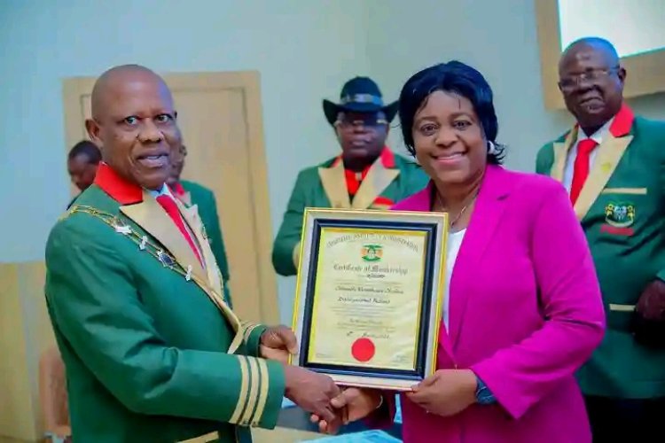Ajayi Crowther University Leadership Honoured with Prestigious Fellowship of the Chartered Institute of Administration