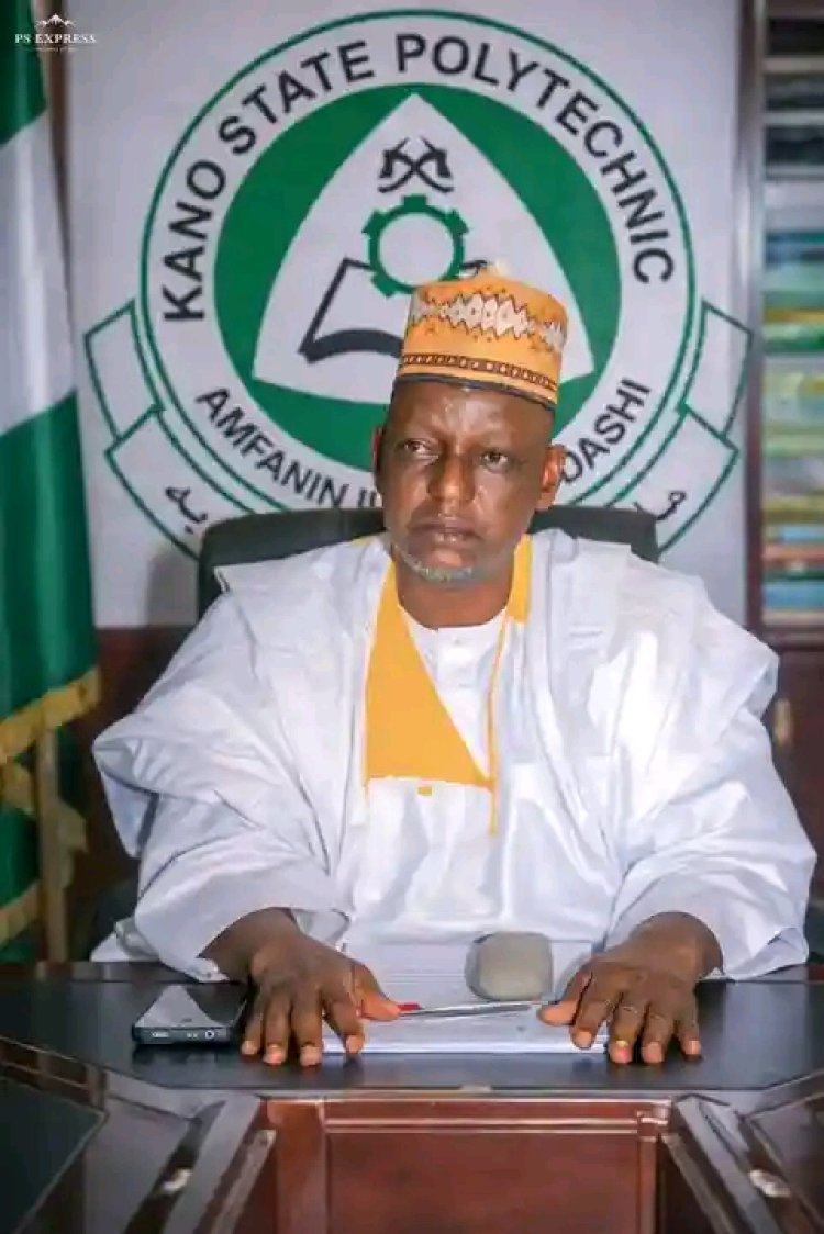 Kano State Polytechnic Rector, Dr. Abubakar Umar Farouk, Felicitates with Gov. Abba Kabir Yusuf and Muslim Ummah on Eid-el-Fitr