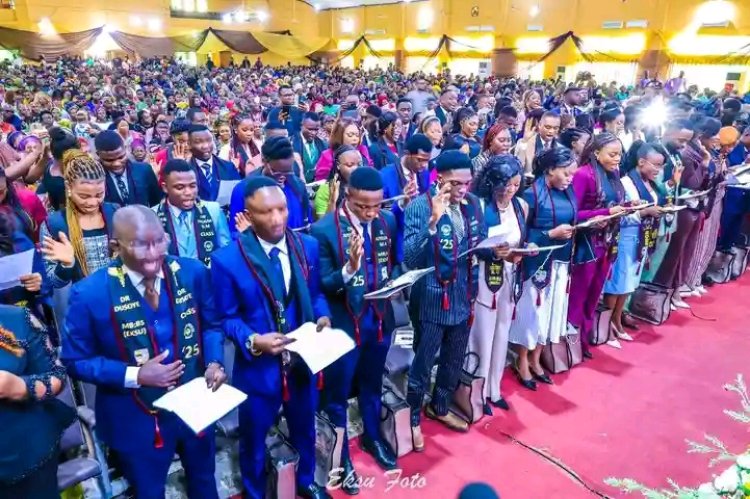 Ekiti State University Inducts 51 New Medical Doctors into the Profession