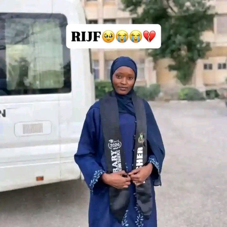 Northwest University Kano Mourns Passing of Library and Information Science Graduate, Aisha
