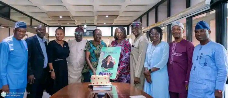 UNILAG Honours Outgoing Deputy Vice-Chancellor, Prof. Bola Oboh, for Landmark Academic and Research Contributions
