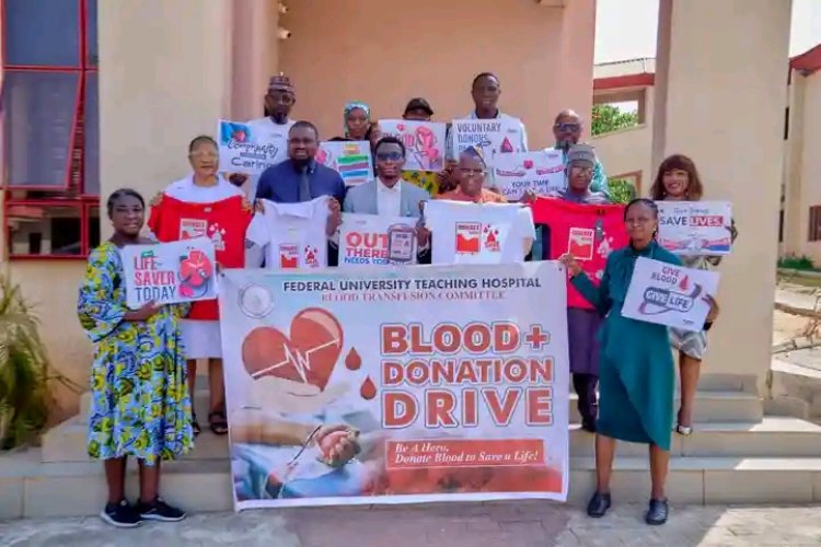 FUTH Blood Transfusion Committee Unveils Plans for Blood Drive