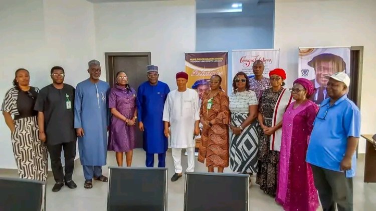 FUL Vice-Chancellor, Prof. Ibileye, Accepts Patron Role as Association of Nigerian Authors Pays Courtesy Visit