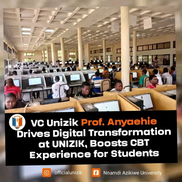 UNIZIK Upgrades Digital Library, Expands Capacity for Computer-Based Examinations