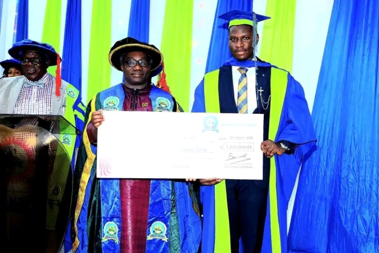Civil Engineering Graduate Emerges Best Student with 4.94 CGPA at Edo State University Convocation