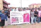 LASU Hosts HPV Awareness Walk, Offers Free Cervical Cancer Screening