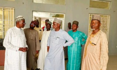 FUGashua VC, Prof. Geidam, Inspects Registrar’s Office, Gum Arabic Research Centre in Familiarization Tour