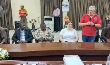 LAUTECH Vice-Chancellor, Prof. Rom Kalilu, Hosts Global Evangelist Daniel Du Toit’s Delegation