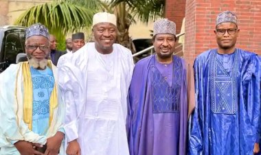 Al-Istiqama University Management Pays Courtesy Visit to Deputy Senate President