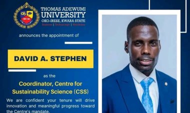 TAU Appoints Public Health Scholar as Coordinator of Centre for Sustainability Science